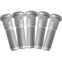 5PCS M14x1.5 Wheel Studs 57mm Lug Stud Bolt | Compatible with 2011-2024 Tesla Model 3 S X Y Jeep Wrangler Grand Cherokee Dodge Durango; 2012-2021 Ram 1500 4000 6509858AA
