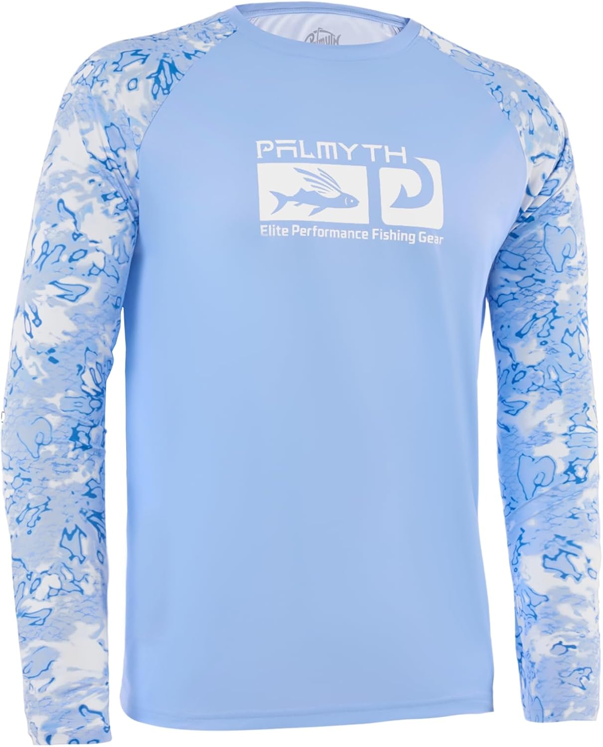 Palmyth Mens Fishing Shirt Long Sleeve UPF 50+ Sun Protection Quick Dry