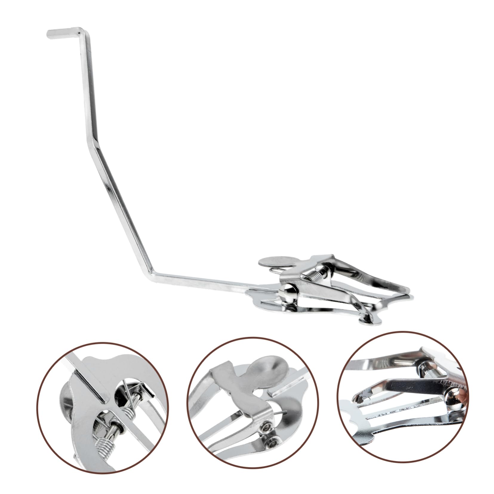 ifundom Flat Bond Clamp for Saxophone Portable Music Stand Clip Music Score Holder Sturdy Lightweight for Outdoor Performances