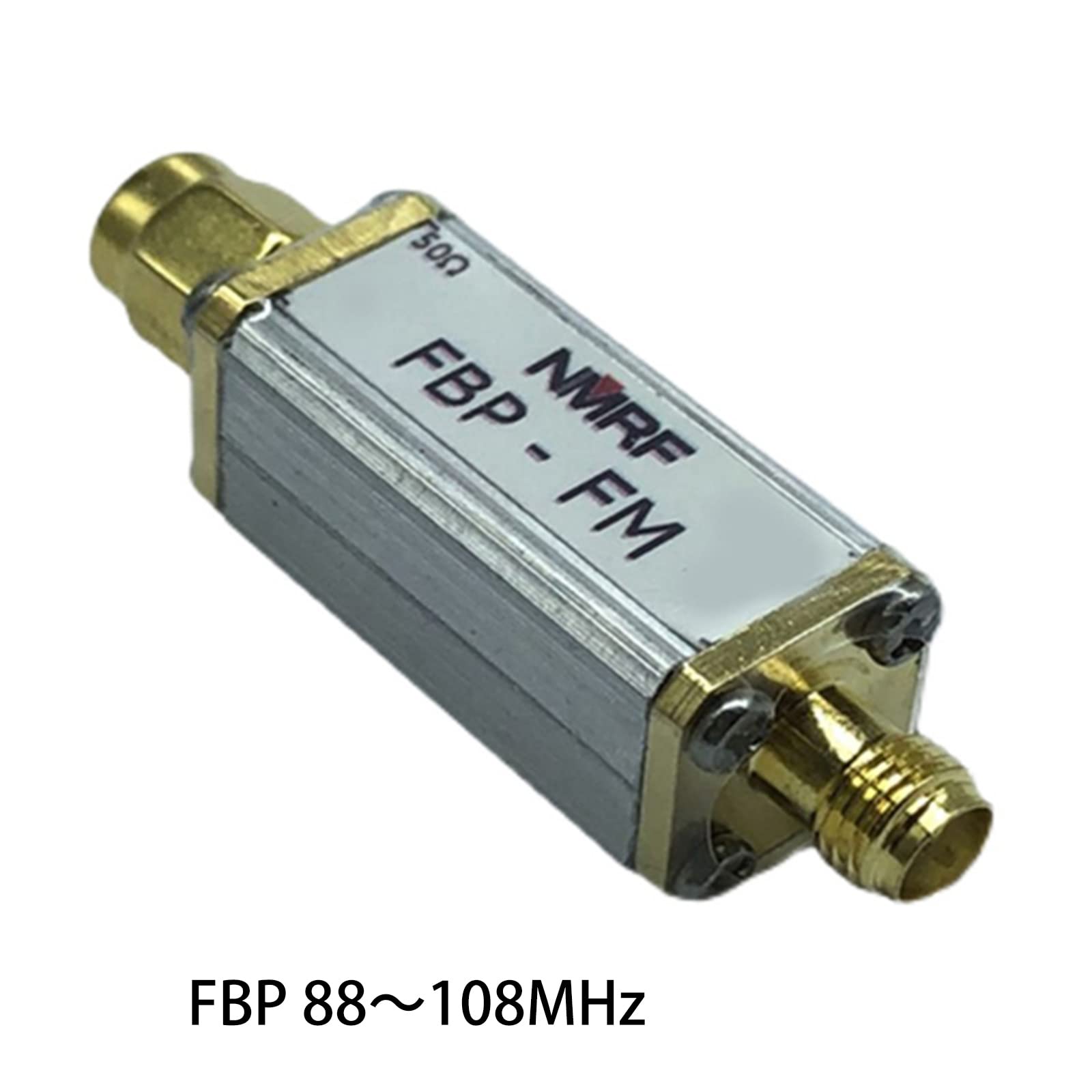 Filtro passa-banda FBP FM 88-108MHz, interfaccia SMA Trasmissione FM Bandpass Filtro Frequenza centrale 98 MHz Interfaccia SMA