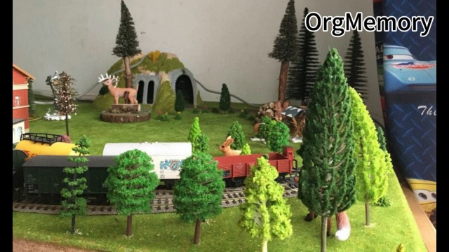 Lot De 48 Arbres Miniatures En Plastique - Pour Maquettes Train, Diorama, Projets Scolaires