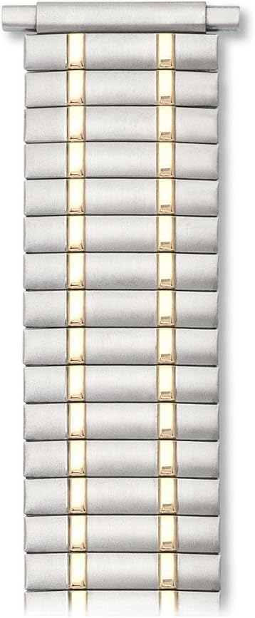 Men's Twist-O-Flex Classic Stainless Steel Straight End 18-22mm XL