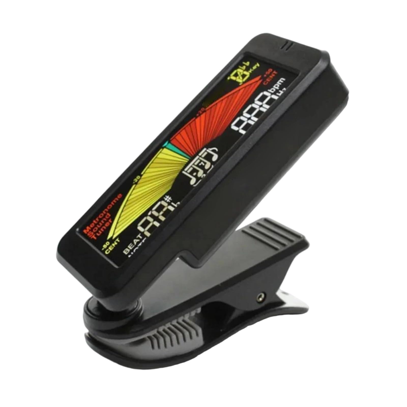 360 Clip On Violin Tuner Metronom Akumulatorowy Cyfrowy Generator Dźwięków Część
