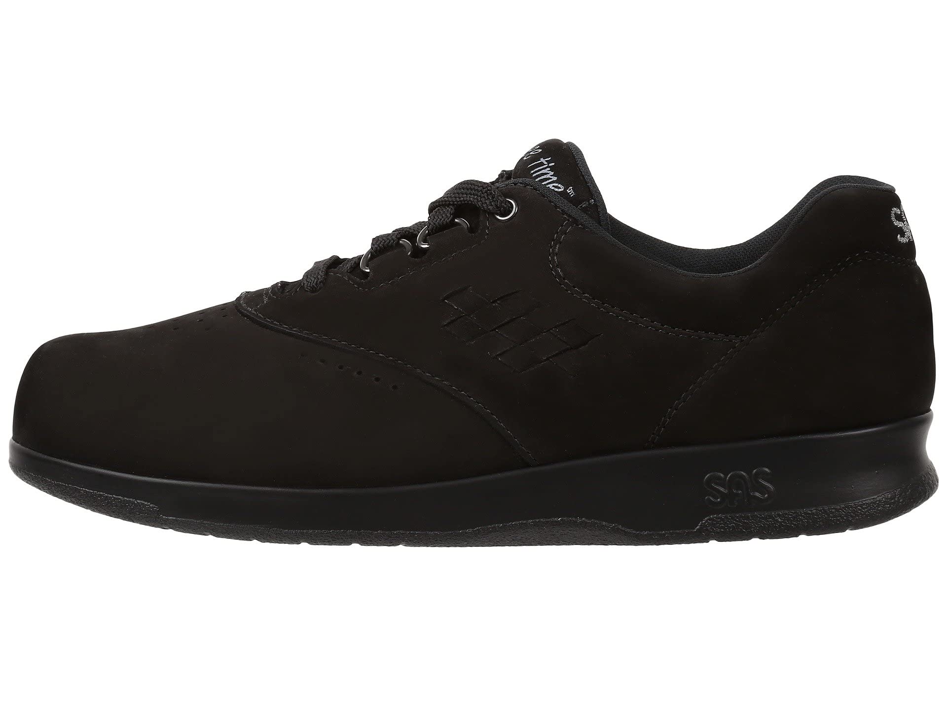 SAS Free Time Comfort Walking Shoe Charcoal 4 M (M) (B) view 6