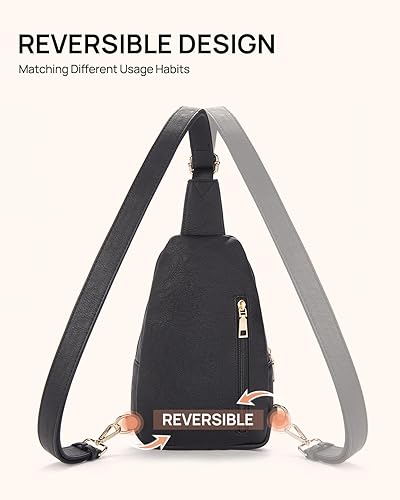 Miniatura 8 de Bolsos cruzados de Telena para mujer, bolso de piel para mujer, bolso cruzado de bandolera para mujer, bolso de viaje