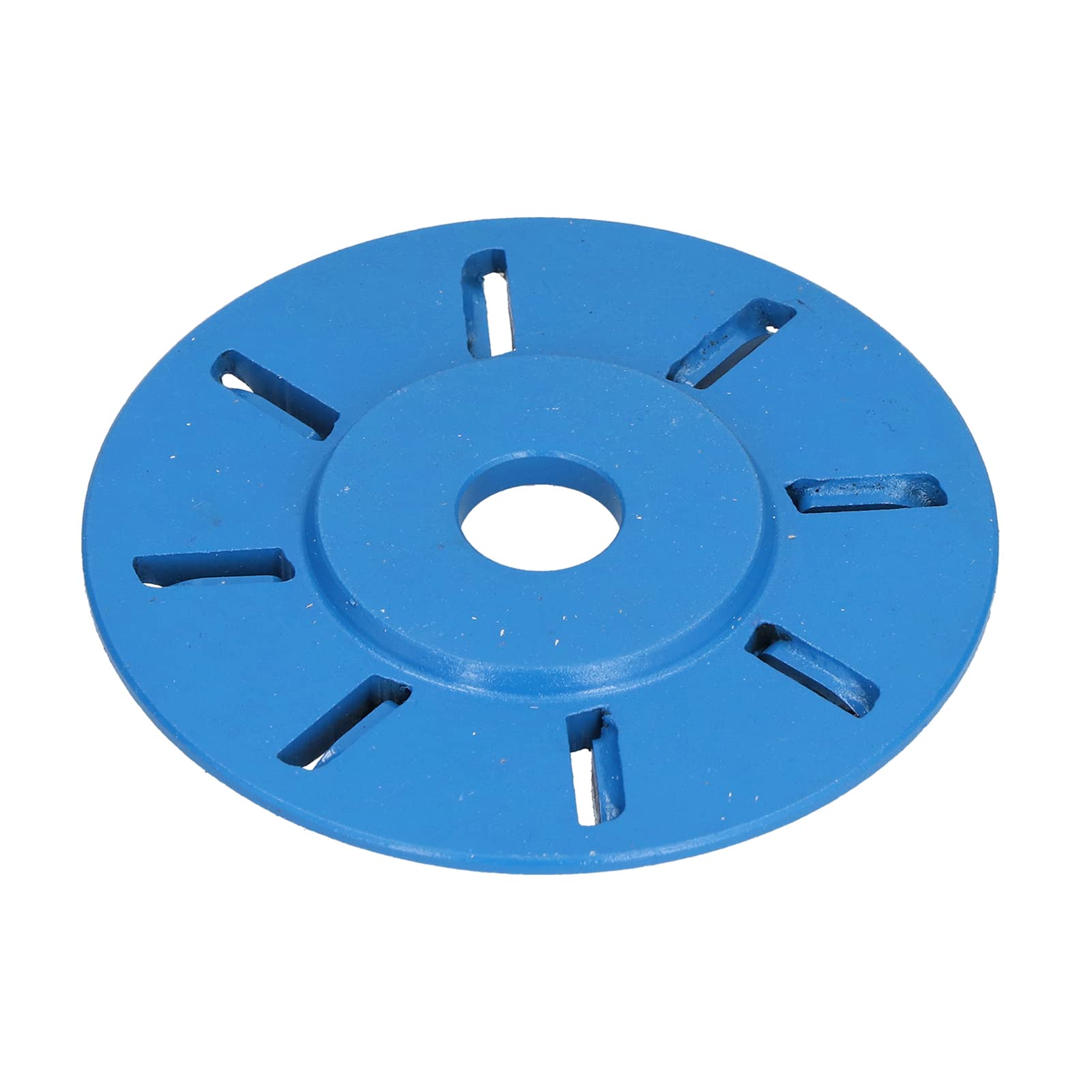Marhynchus Angle Grinder Disque de Sculpture en Bois, Acier en Tungstène 8 Dents Disque de Sculpture pour la Coupe en Bois, Polissage, Mise en Forme avec une Résistance à L'usure élevée (BLUE)