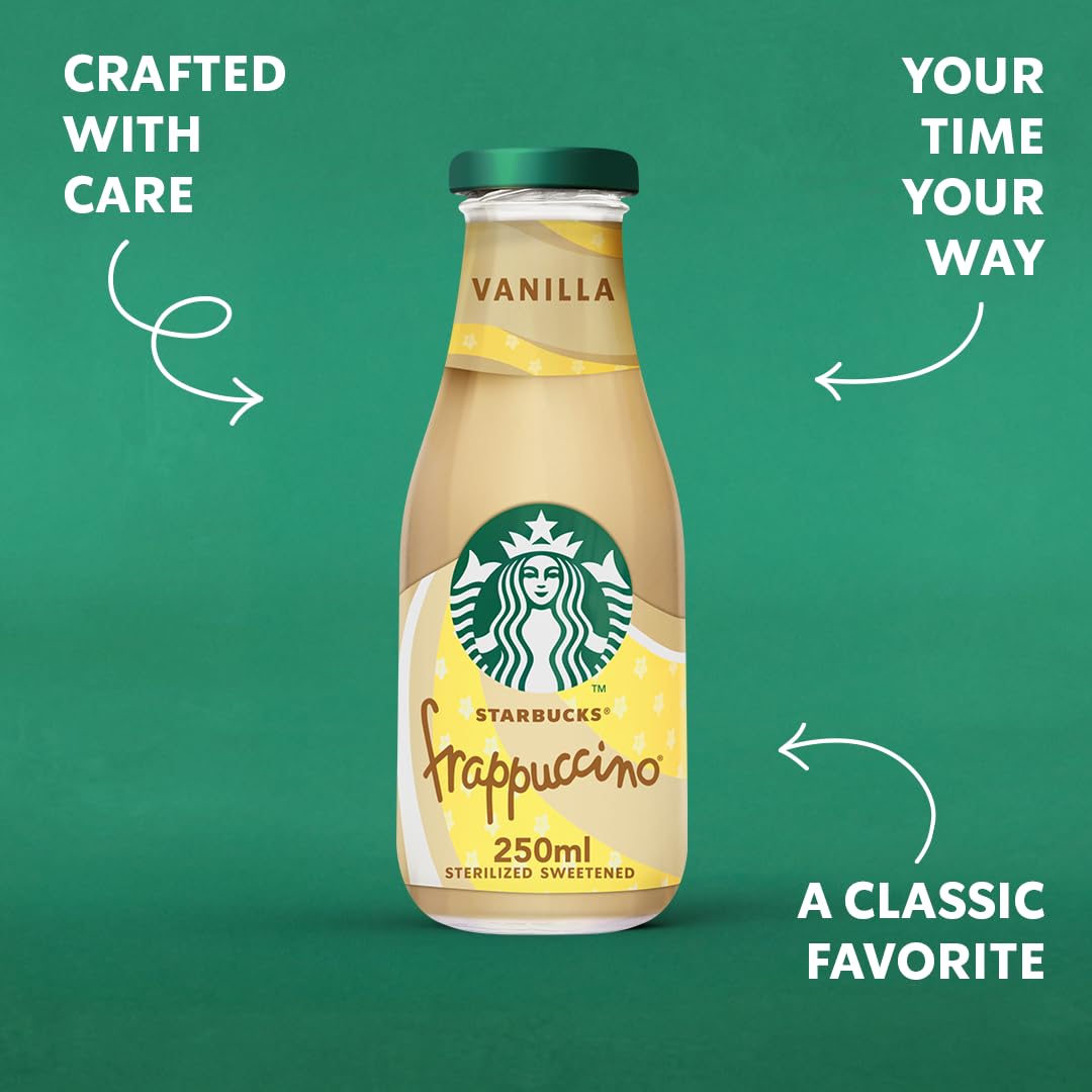 Starbucks Frappuccino Vanilla Eiskaffee (8 x 250ml)