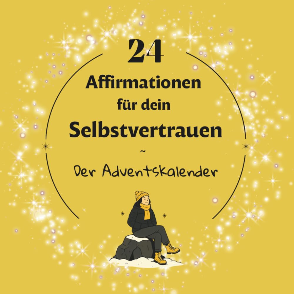 24 Affirmationen für dein Selbstvertrauen - Der Adventskalender: Kraftvolle Glaubenssätze für Mut, innere Stärke und Zuversicht