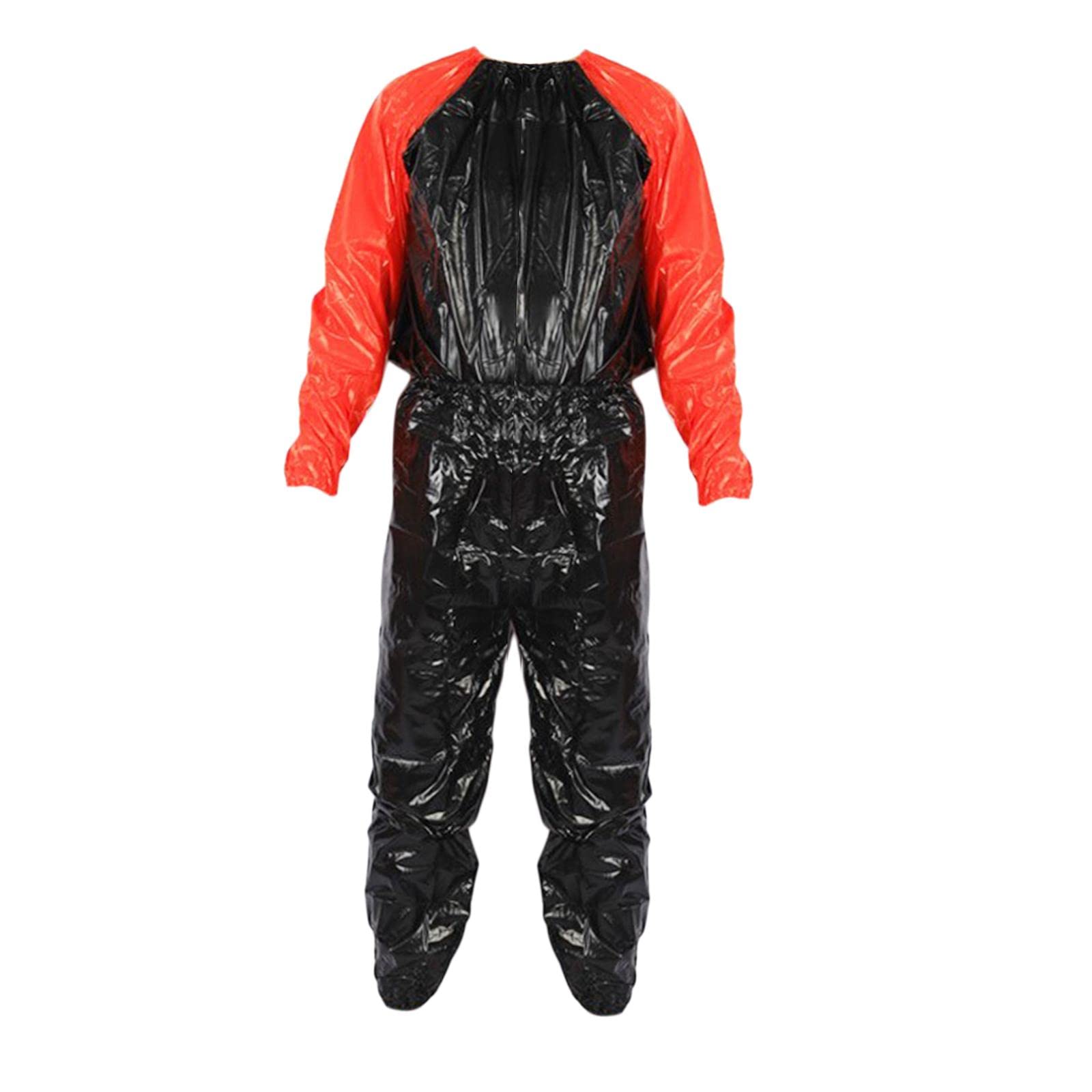 SECRET DESIRE Fitness Sauna Suit Exercise Gym Home Sweat Suit Hoodie Pants Red M Women |Body Shaper |Shapewear for Women|Top|Tummy Tucker Women Shapewear|Tank Top|Shapewear|Tummy Tucker-image-24