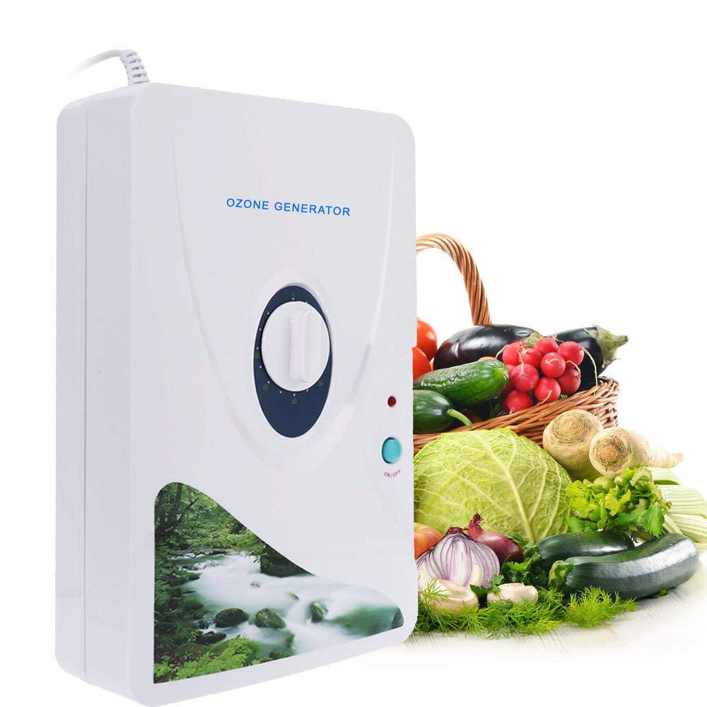 Purificador de Aire, generador de oxígeno doméstico Voltaje 110v ~ 220v Cocina Lavadora de Frutas y Verduras Cantidad de producción de ozono 600 MG/H