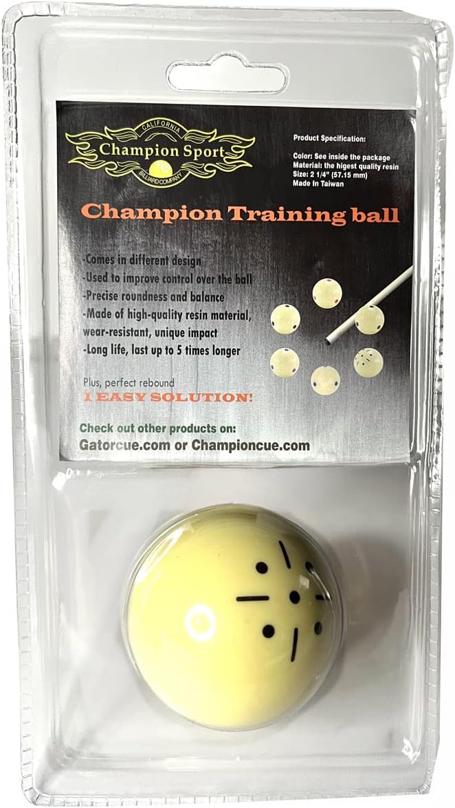Champion 2-1/4" Billiard Practice Training Pool Cue Ball