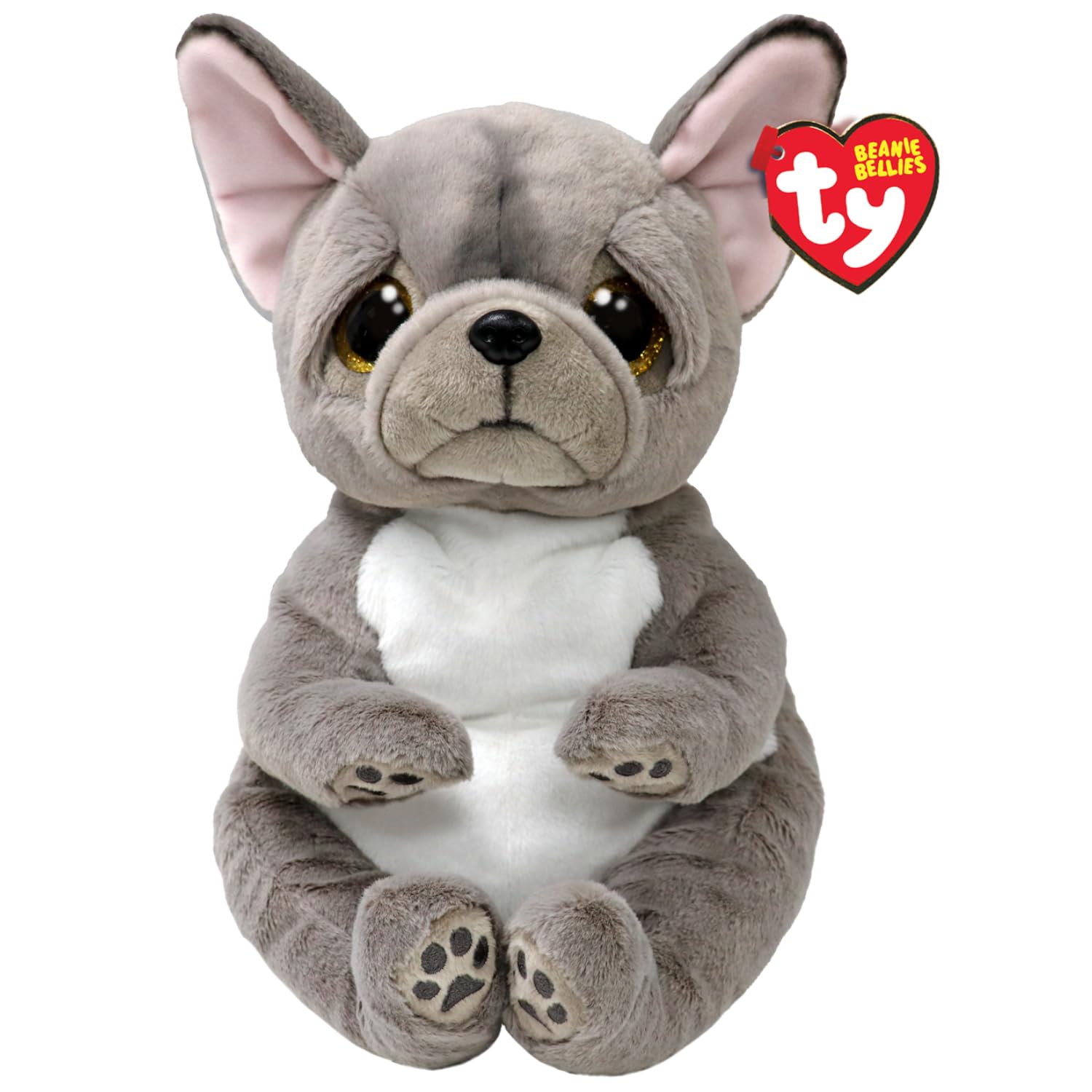 TY Wilfred Dog Beanie Bellies Medium 24cm - Squishy Beanie Baby Soft Plush Toys - Collectible Cuddly Stuffed Teddy