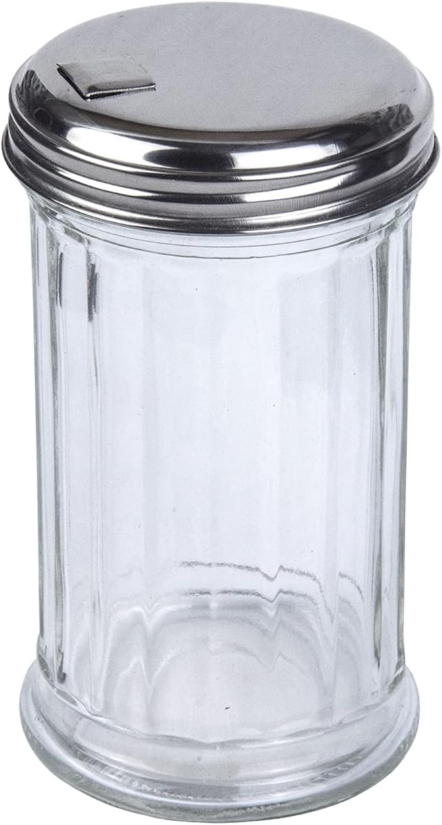 BNYD Glass Sugar Shaker Dispenser Pourer, 5.5 inch Home