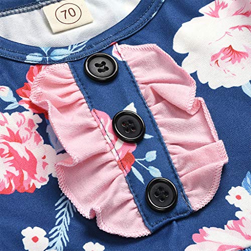 image for Gallity Baby Clothes Gallity 3Pcs Baby Girls Floral Clothes Toddler Ru