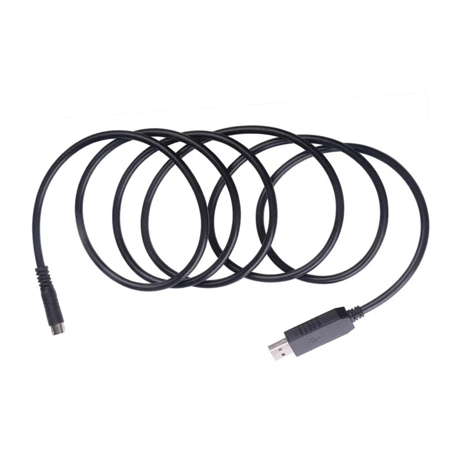 Convertisseur USB vers série Câble de Communication série USB vers MD 8 Din RS232, Adaptateur USB vers Mini Din 8 Broches MD8 mâle RS232