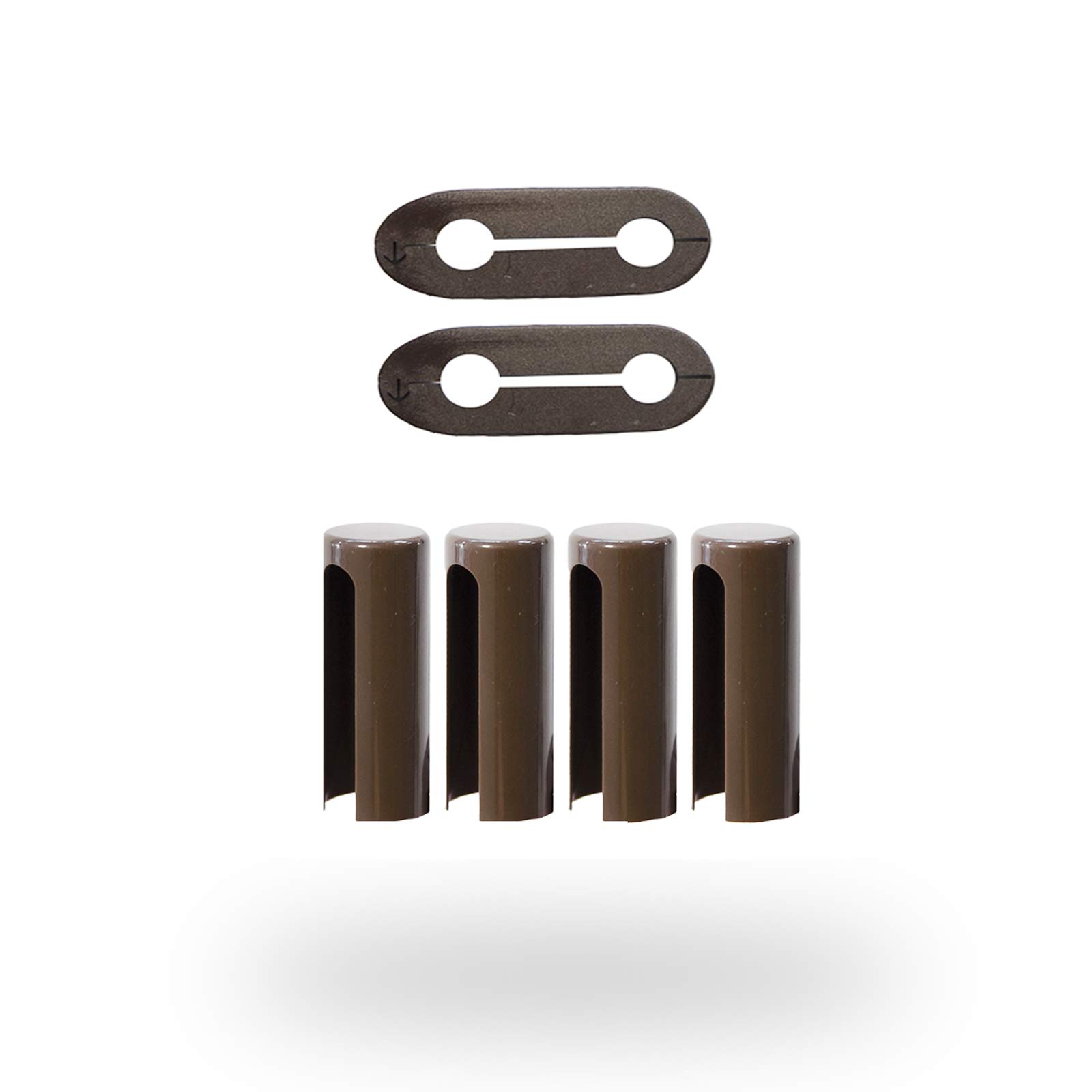 2 Copritacco Cerniera Porta/Finestra - Plastica Bianca, Ø16mm, Per Protezione E Estetica - Foto 9