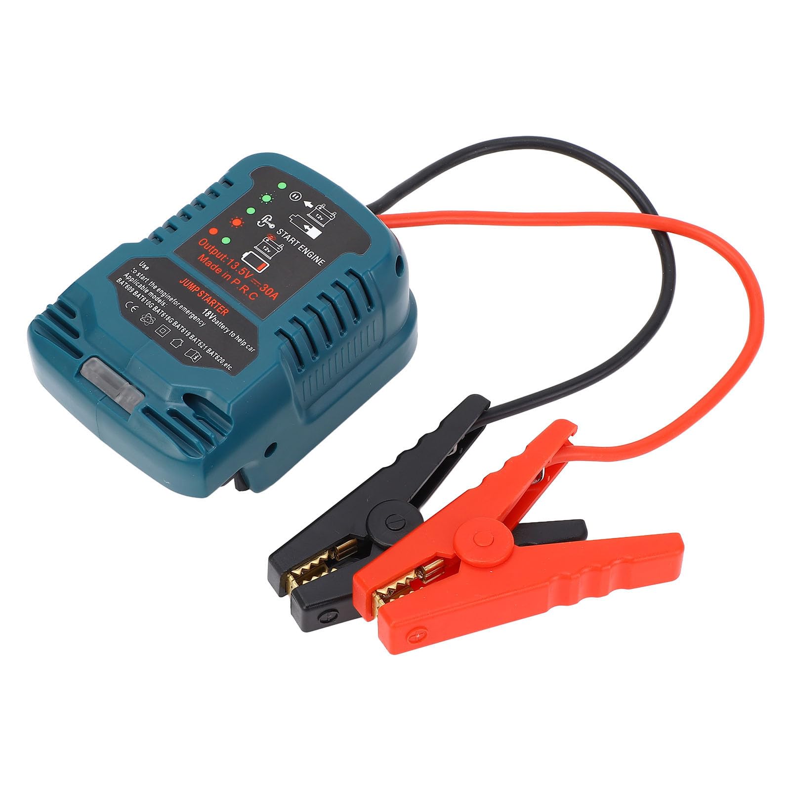 Avviatore di Emergenza per Auto, Design Integrato in ABS con Doppie Maniglie, Pacco Batteria Portatile per Auto da 12 V per Camion e Automobili