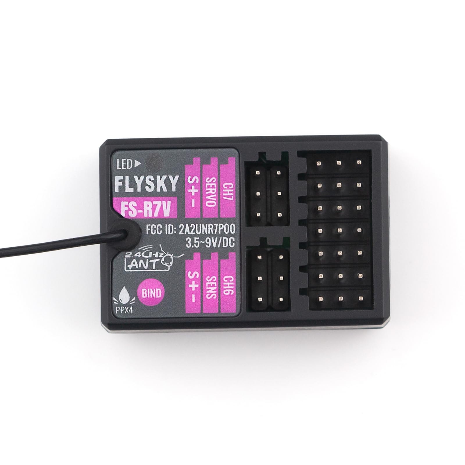 Amazon.com: GoolRC Flysky FS-R7V Receiver, 2.4GHz 7CH Receiver ANT