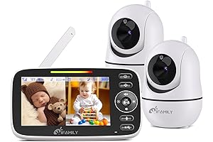 iFamily Split Screen Baby Monitor: Premium Multi-Camera Excellence for Peace of Mind