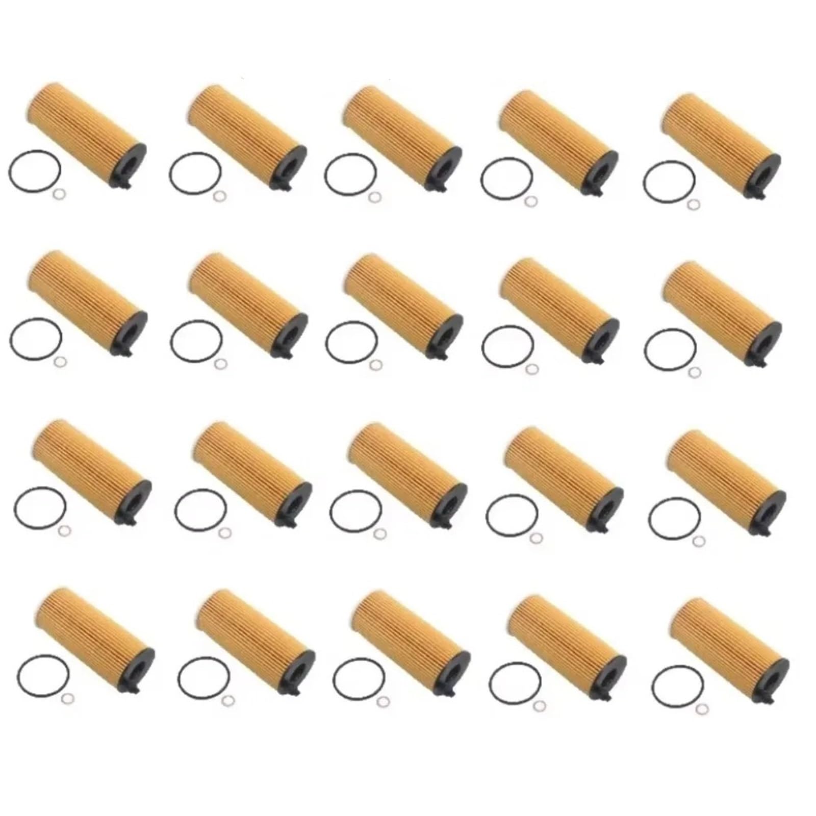 filtro de aceite 20 piezas elemento de filtro aceite motor coche 11428575211 para BMW F20 F30 F32 F36 F15 G01 G30 G31 F10 F11 Reemplazar