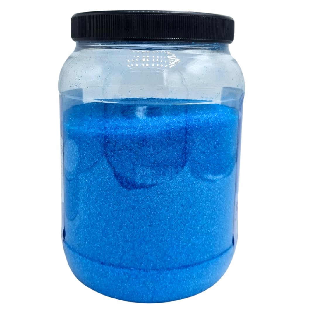 Azucren, Azúcar para Máquina Algodón, Sabor a Frutas del Bosque, Perfecto para Hacer Algodón de Azúcar, Cocteles divertidos, Torrijas y Muchas más Creaciones de Color Azul, 1 Kg