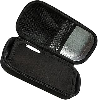 Anneome Estuche De Viaje Con Nevera Portátil Con Aislamiento Térmico Mini Bolsa Térmica Accesorio Portátil Color Negro