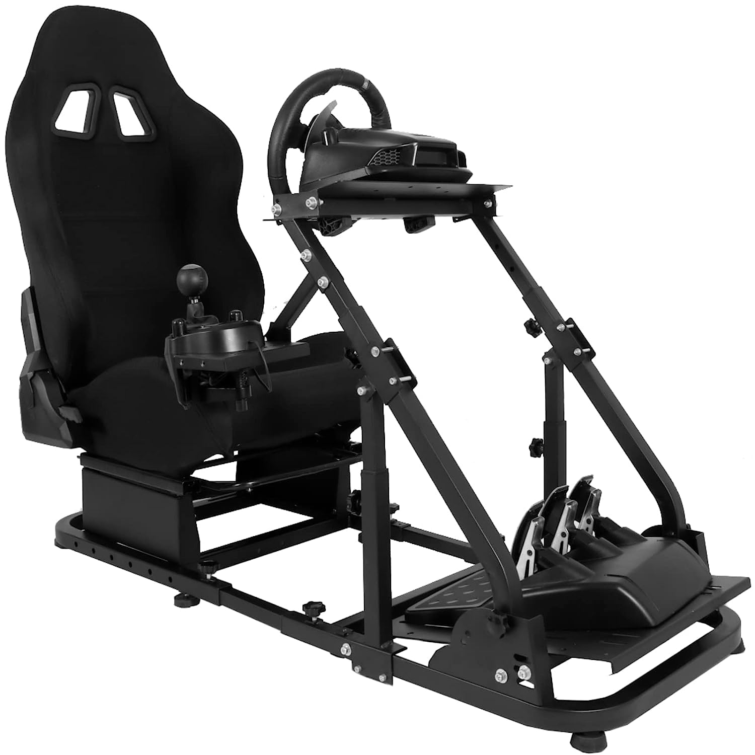 Buy Dardoo Racing Simulator Cockpit Frame with Real Blackseat Racing