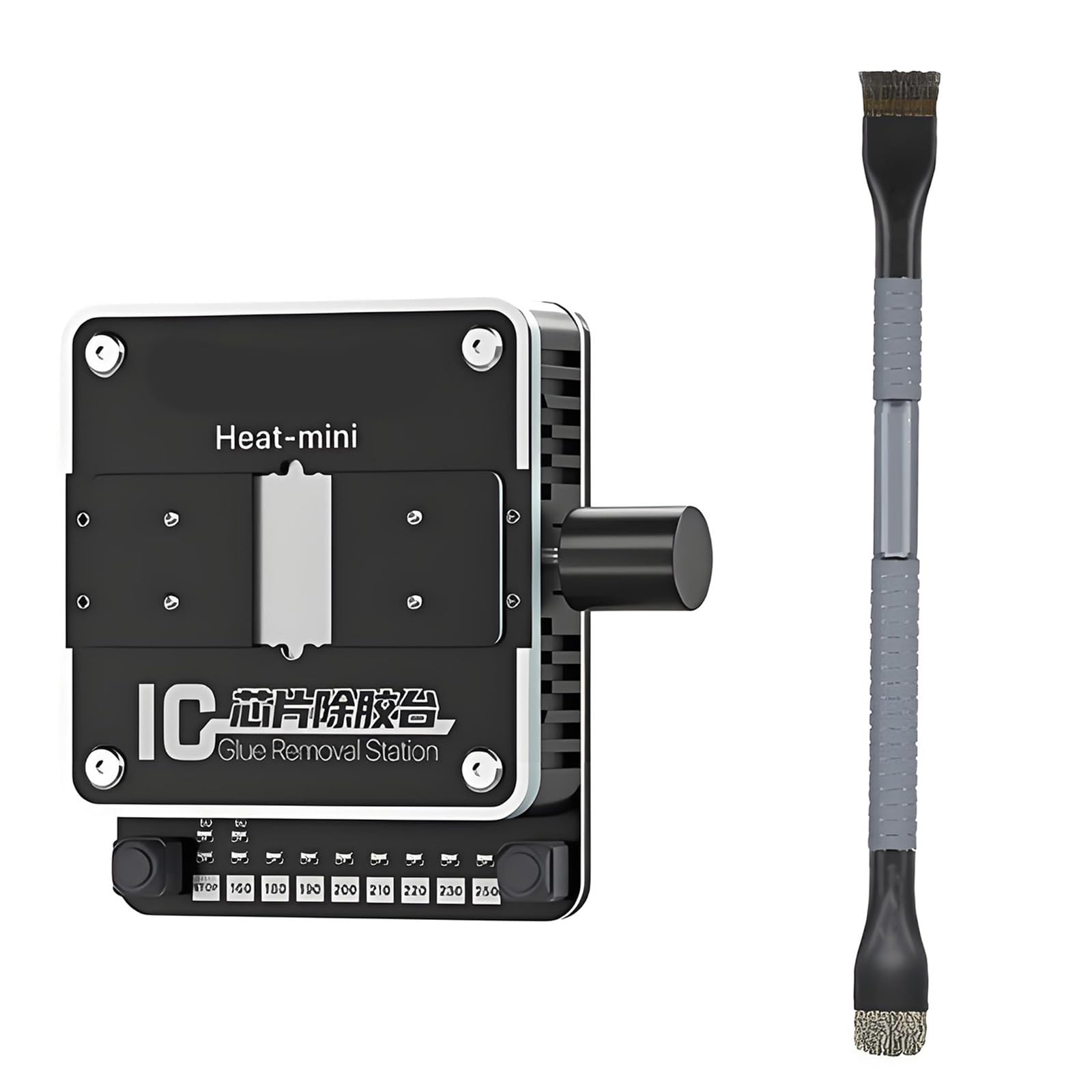 Carotoe A Chip Heater Station Hot Plate Desoldering Station Chip Heating Platform For Efficient Black Glues Removal Heating Platform
