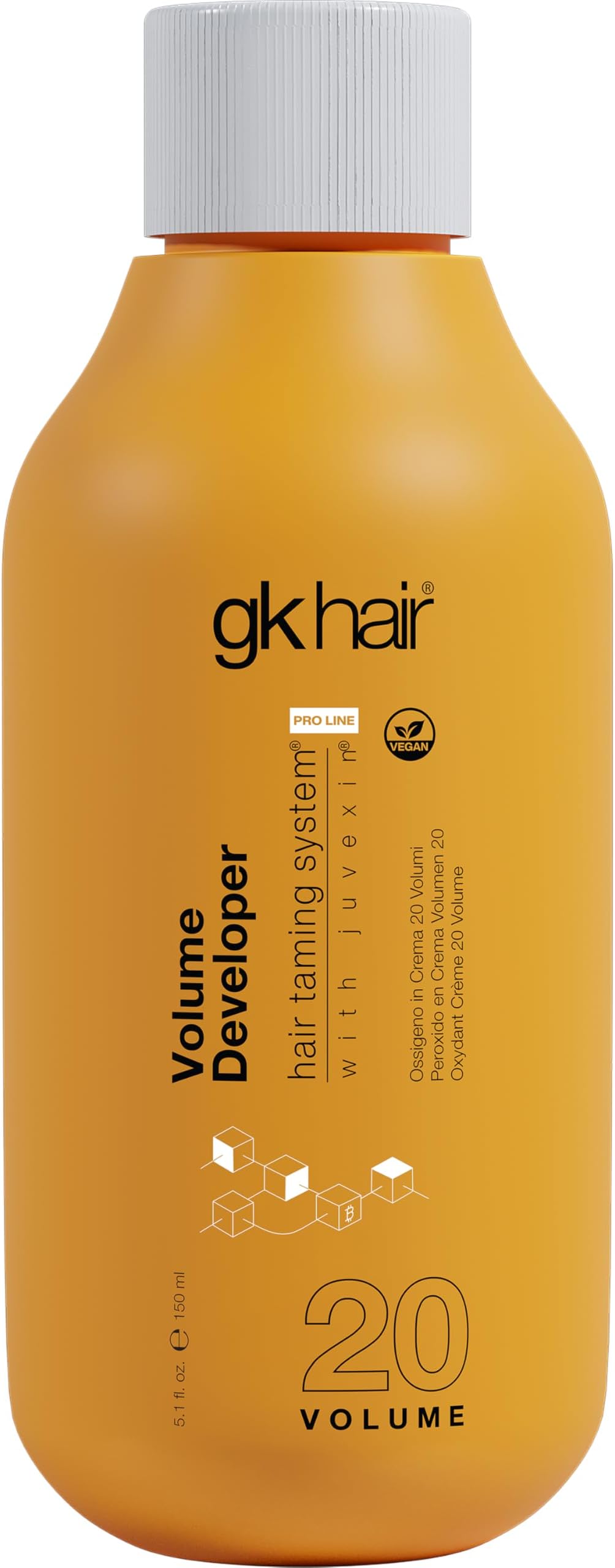 Hair Creme 20 Volume Developer 5 Fl Oz for Hair Coloring Bleach - High-Performance Long Lasting Semi-Permanent Hair Color Toner Dye