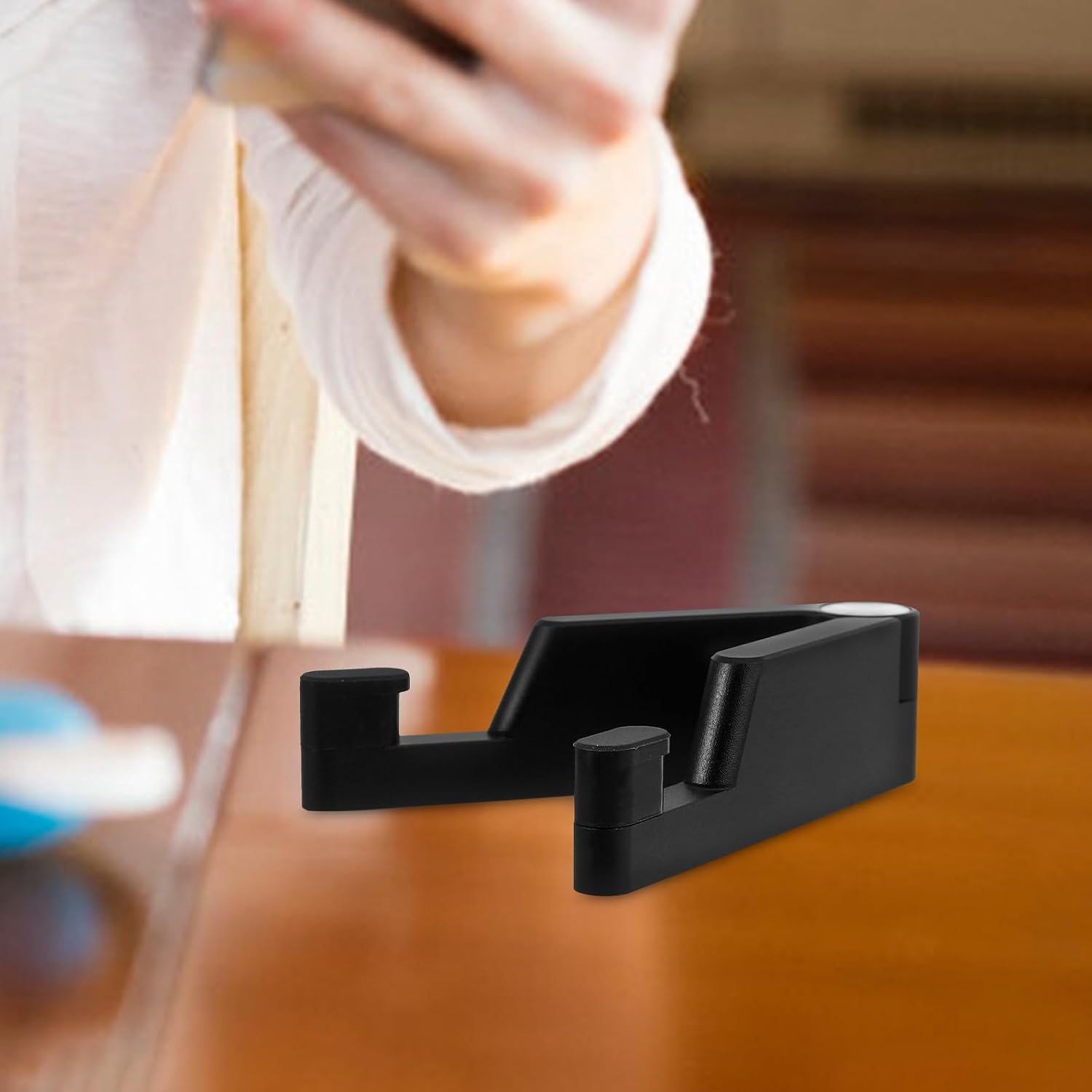 Universal Folding Phone Bracket Stand for Tablet and Phone, Aluminum Material with Creative Design, Convenient and Portable for Bedroom and School Use image 5