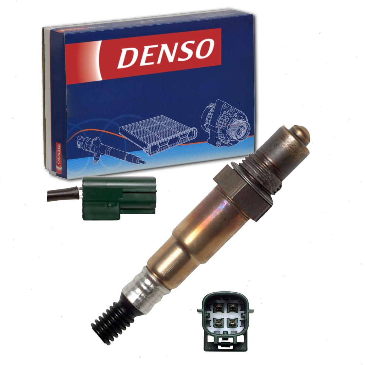 DENSO Downstream Oxygen Sensor Compatible with Nissan Sentra 1.8L L4 2003-2006