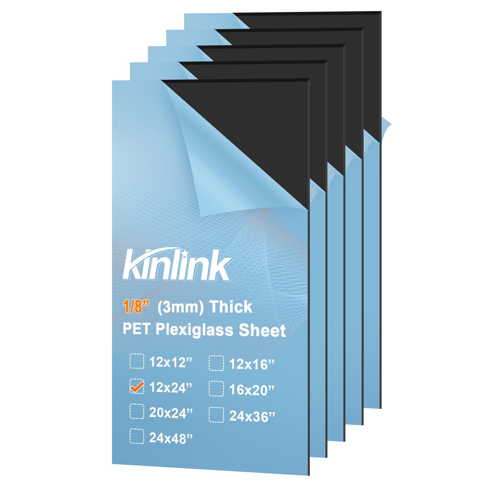 Clear Plexiglass Sheets - 5 Pack -29