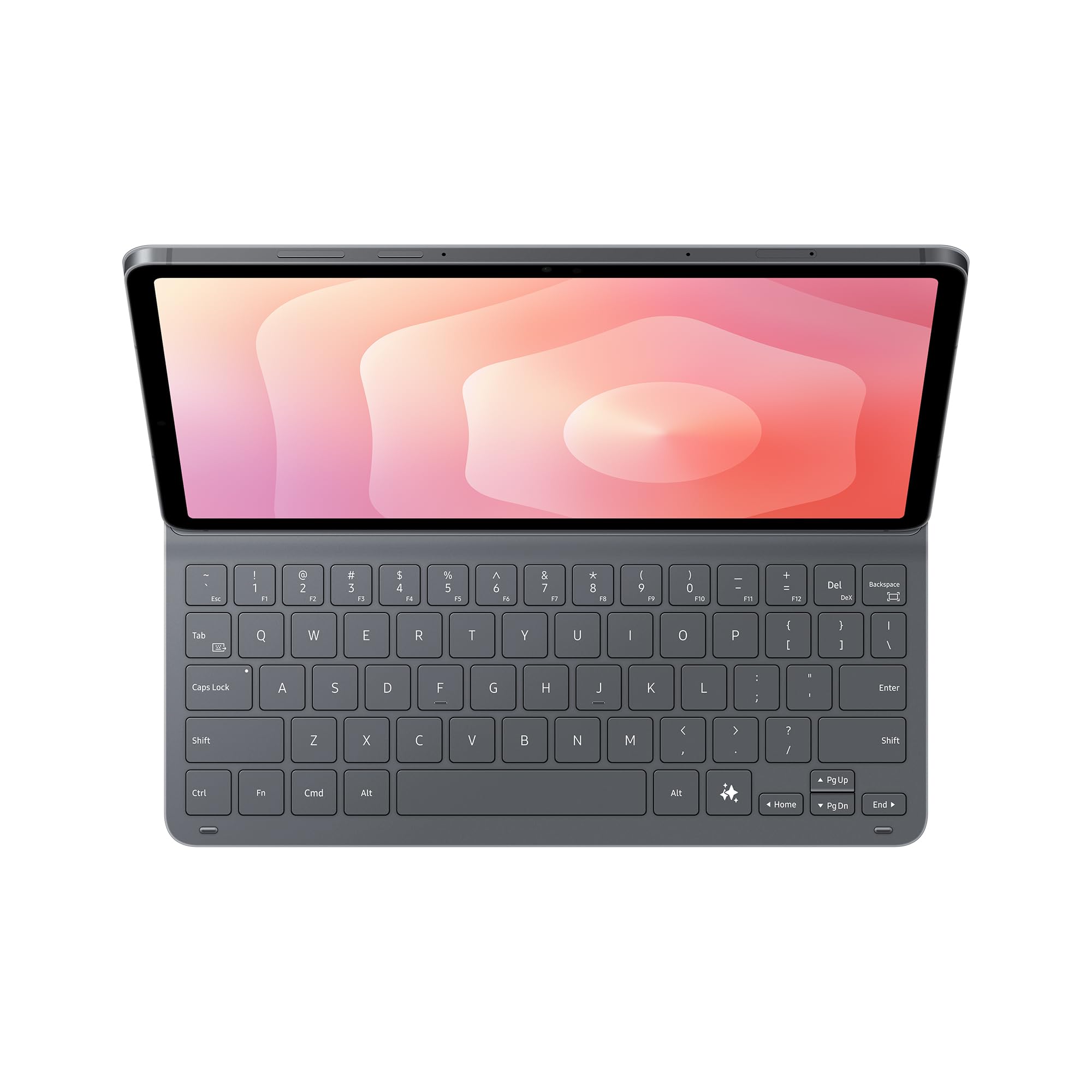 Samsung Book Cover Keyboard Slim Custodia per tablet con tastiera per Galaxy Tab S11, Nero