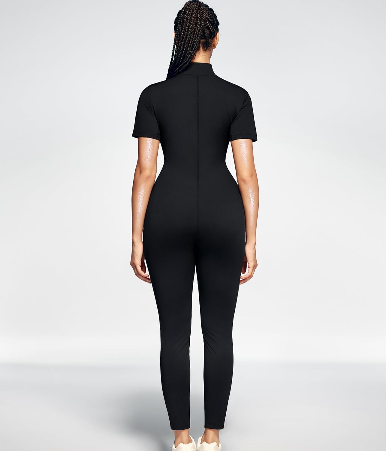 Junlan Sauna Suit Women Full Body Sauna Sweat Suit - Image 5