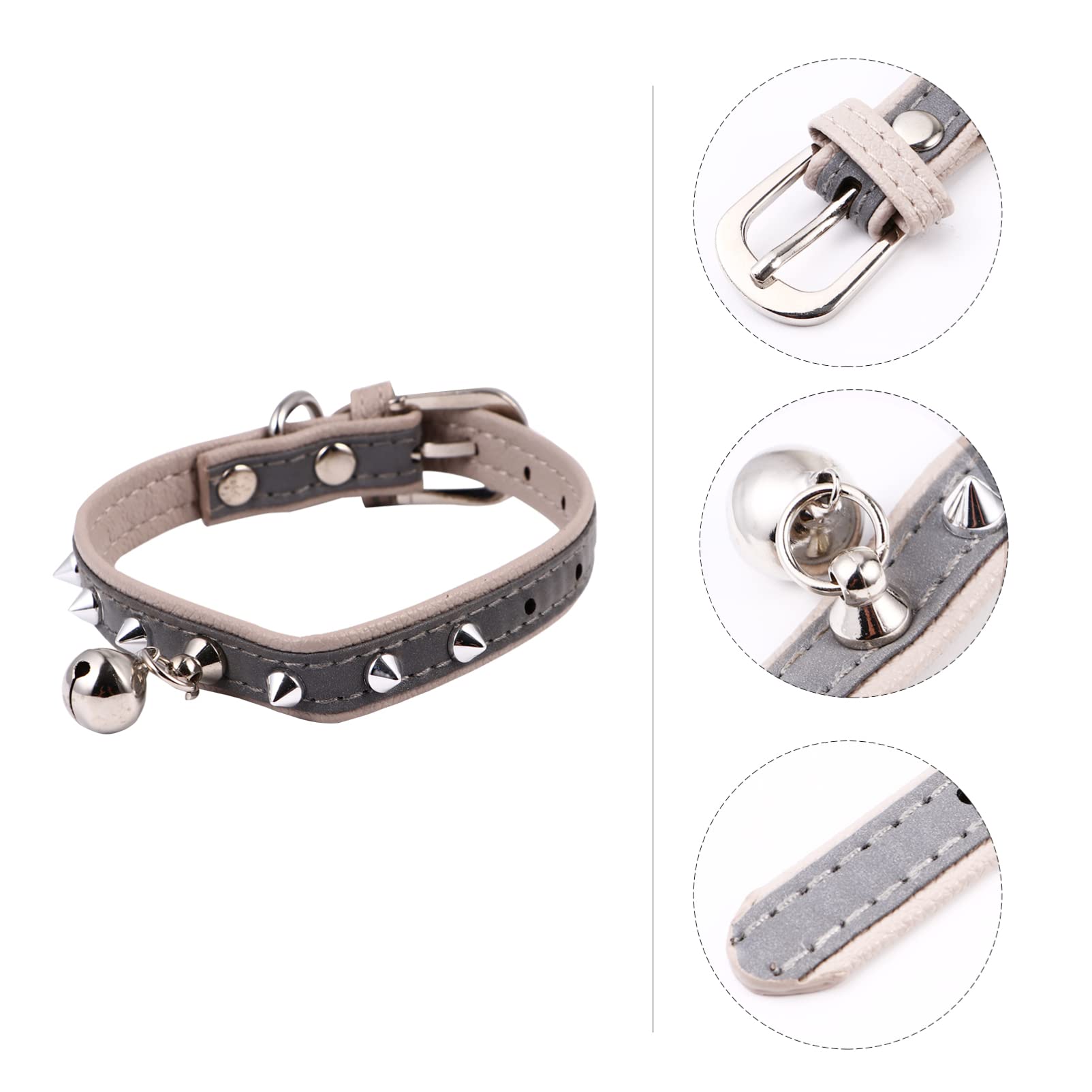 CIYODO Pet Collar Bell Reflective Adjustable Necklace for Cats and Dogs Cat Necklace Bell