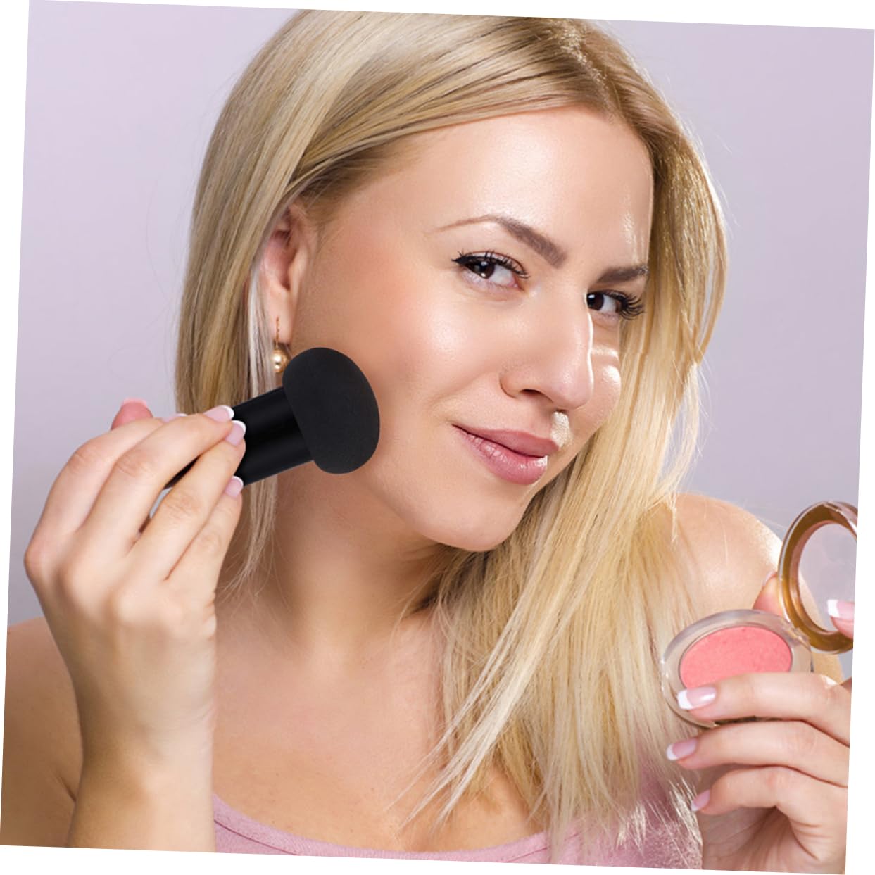 MAGICLULU 30 Pezzi Soffio A Forma Di Spugna Per Il Viso Soffio Di Spugna Per Il Trucco Strumento Di Bellezza Per Cosmetici Di E Asciutto Trucco