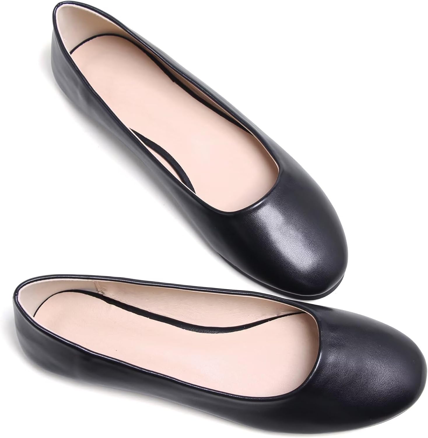 Stunner Women Cute Slip-On Ballet Shoes Soft Solid Classic Pointed Toe Flats 2 - Image 2