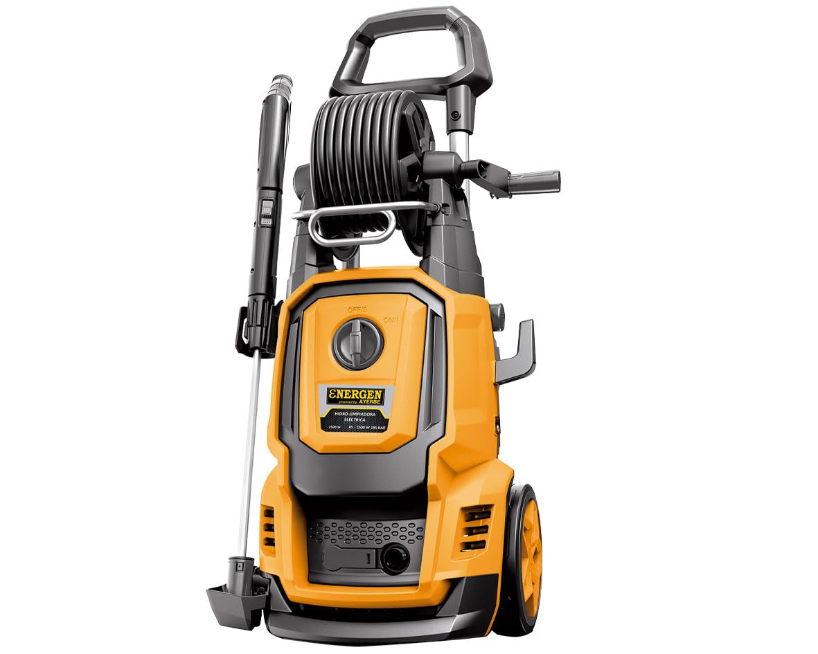 Hidrolimpiadora Eléctrica 2500 W 195 Bar Caudal 468 L/h 230 V Uso Intensivo Profesional