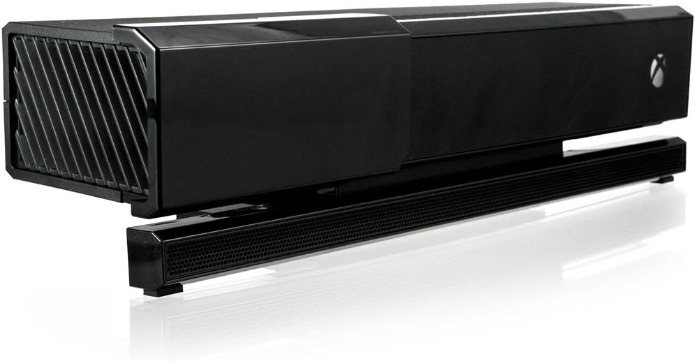 Kinect Privacy Shield for Xbox One by Foamy Lizard – Kinect 2.0 Glossy Black Protective Concealing Camera and Lens Cover for Xbox One Console Sensor