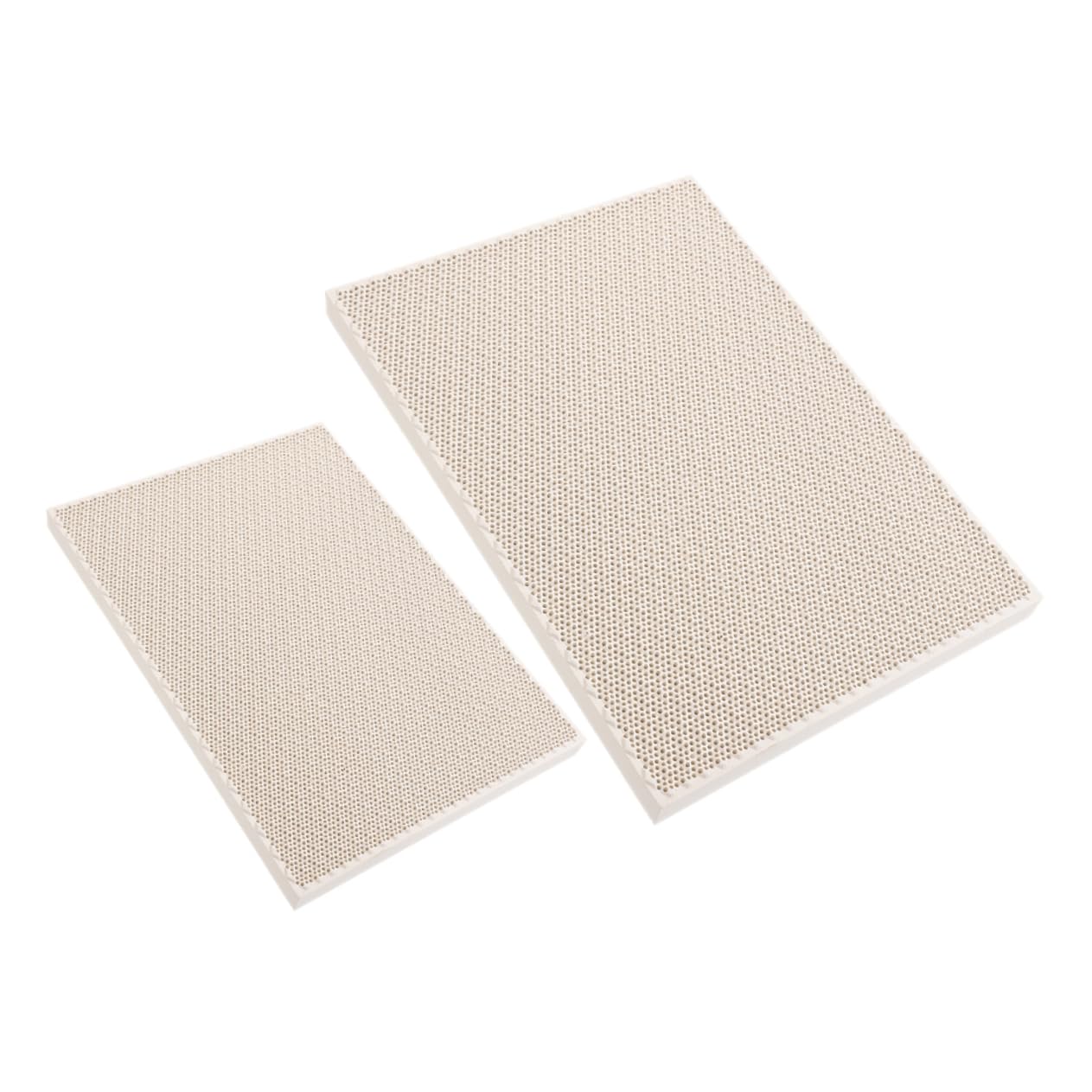 Placas De Soldadura De Panal Resistentes Al Calor, Kit De 2 Placas De Soldadura Cuadradas (pequeña y Grande), Tablero De Nido De Abeja De Cuarzo Para Fabricación y Reparación De Joyas
