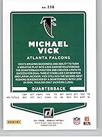 Vista 2 de 2021 Donruss #238 Michael Vick Atlanta Falcons NFL - Tarjeta de fútbol NM-MT
