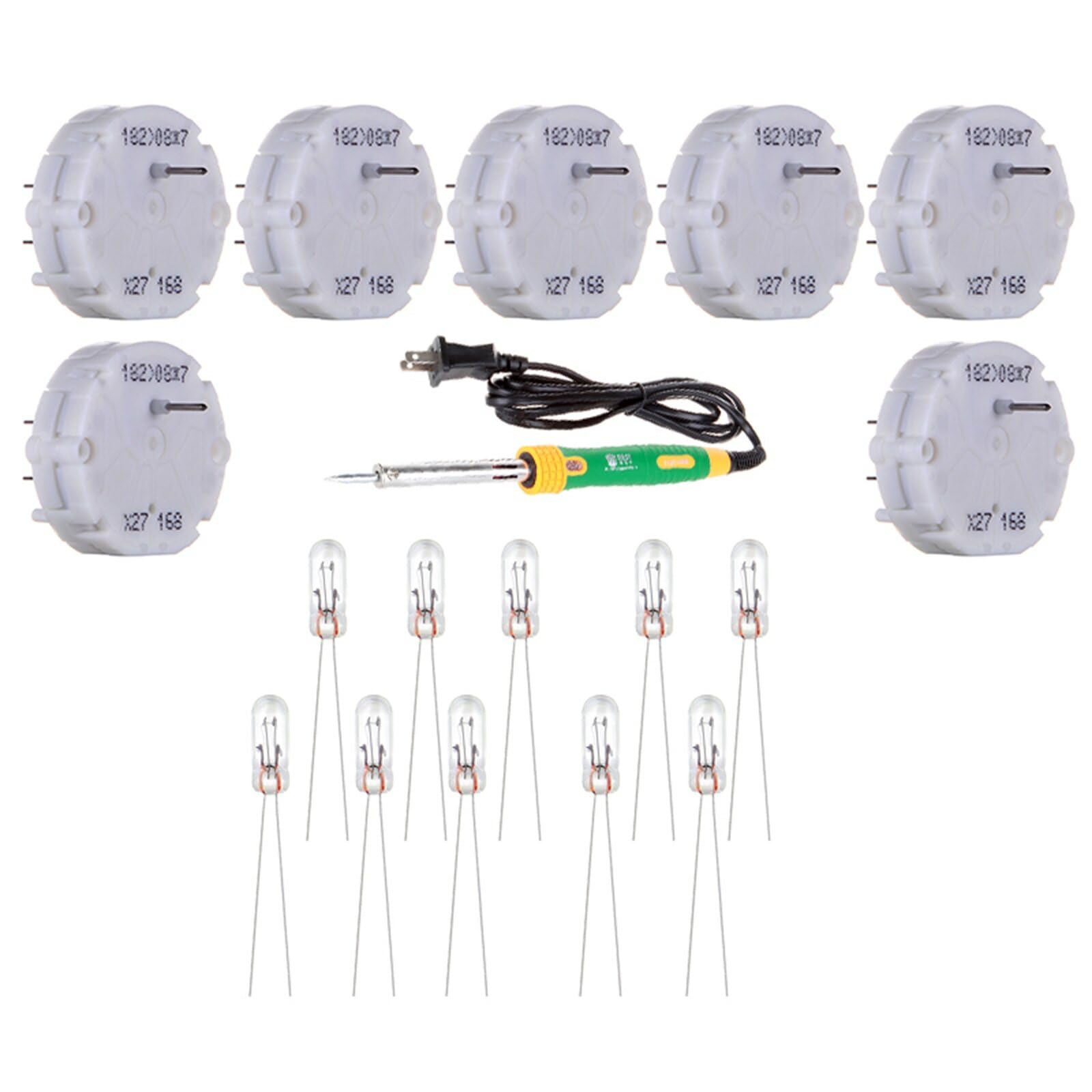 cciyu X27.168 Stepper Motors & Mini Halogen Bulbs & Soldering Iron