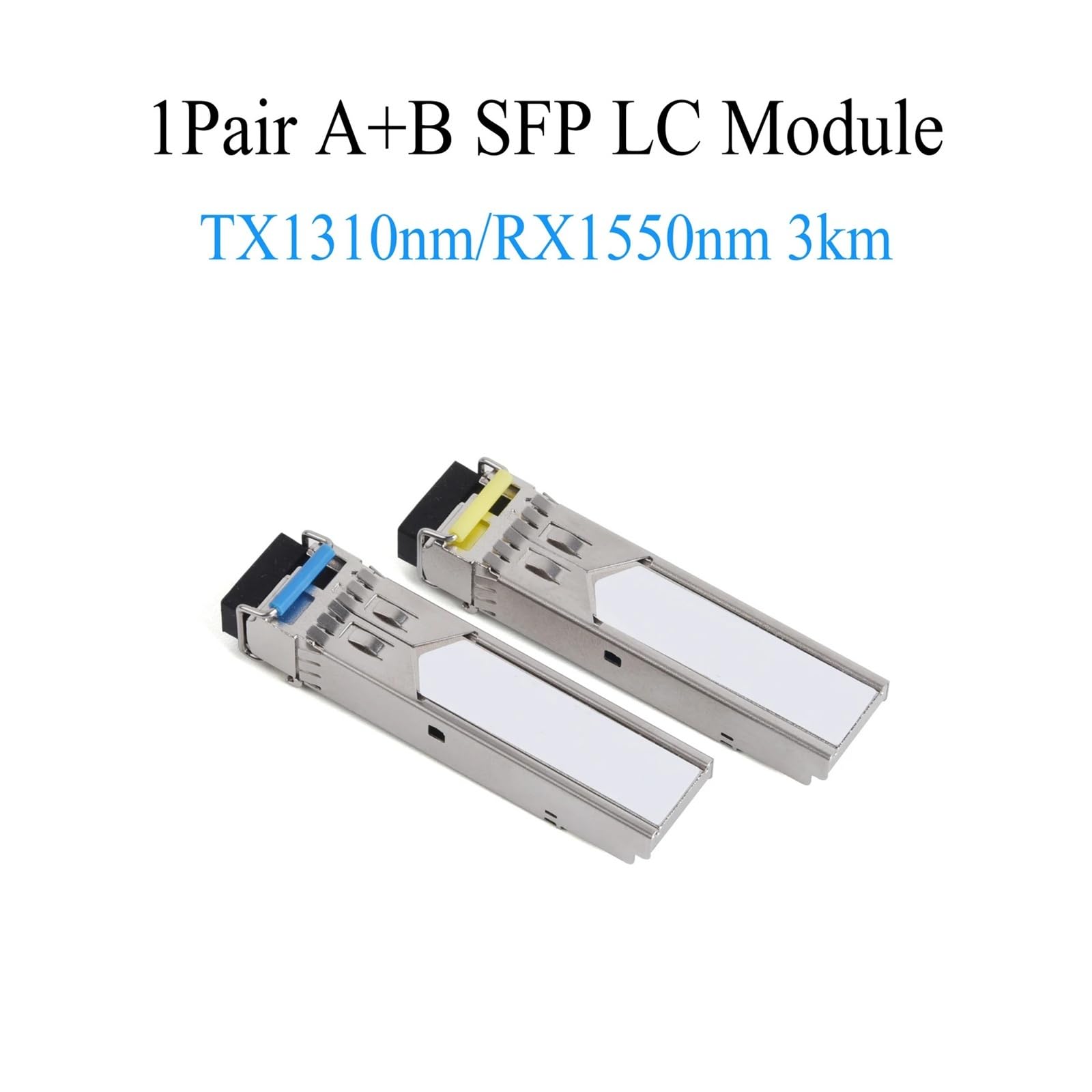 1 paire de modules SFP fibre optique gigabit 1000M LC