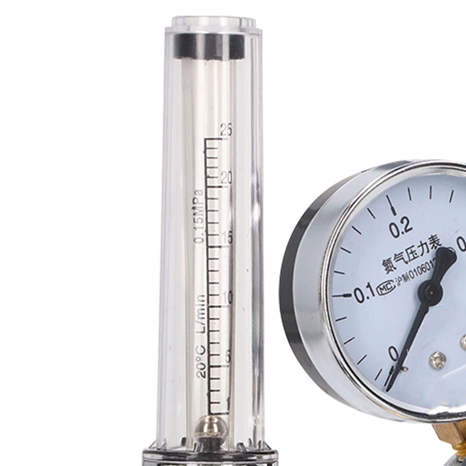 Débitmètre d'azote, Vanne de Régulation de Gaz d'azote à Haute dureté de Grande Précision pour Laboratoire