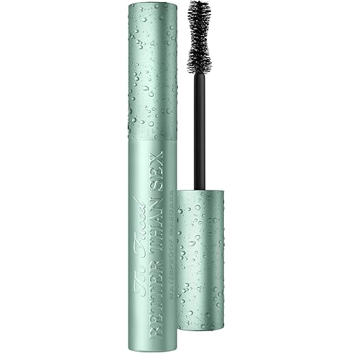 Too Faced Better Than Sex Waterproof Mascara | Volume + Length with Hourglass Brush