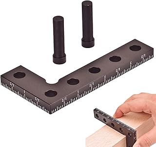 角度クランプ | 90度 コーナー スクエア ツール,精密フレーミングスコヤ定規,位置決め用 木工 キャビネット 測定 建築 枠組み 大工 家具 工房