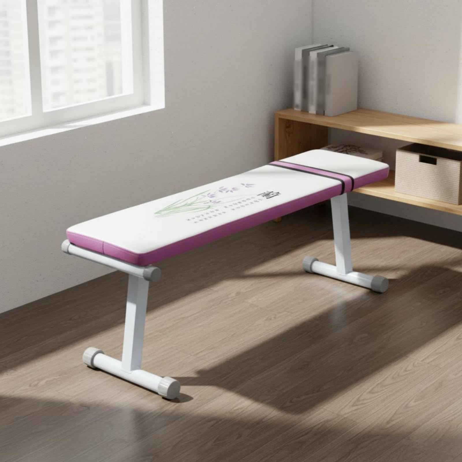 Banco de Pesas Ajustable Banco de Entrenamiento Banco Plegable Banco de Gimnasio con Diseño Plegable Que del Área de Ejercicio y Soporte Confiable