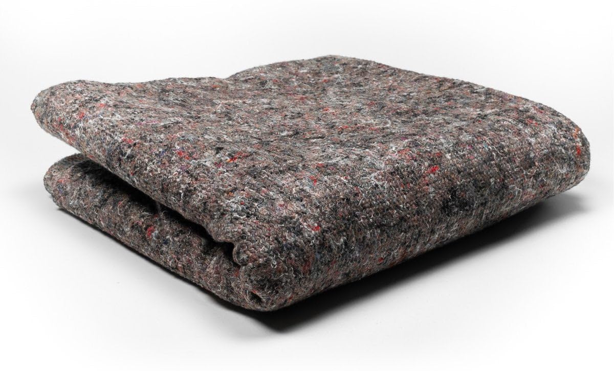 Möbeldecken Umzugsdecken 150 x 200 cm, 15 Stück, 1100g pro Decke, Transportdecken für Möbel und Umzug