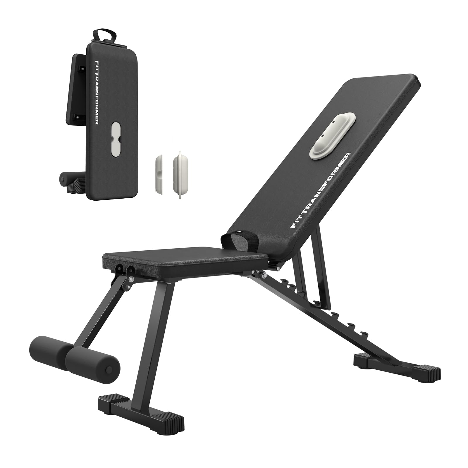 Spine Lock Adjustable Weight Bench for Home Gym