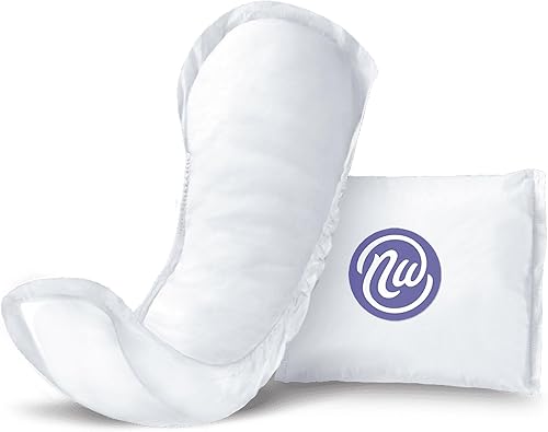 Nexwear Almohadillas de incontinencia para mujer, diseño seguro para la piel, almohadillas de control de vejiga de absorción definitiva para fugas,